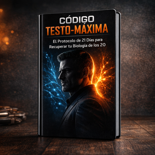 CÓDIGO TESTO-MÁXIMA: El Protocolo de 21 Días para Recuperar tu Biología de los 20 + 10 BONOS DE REGALO