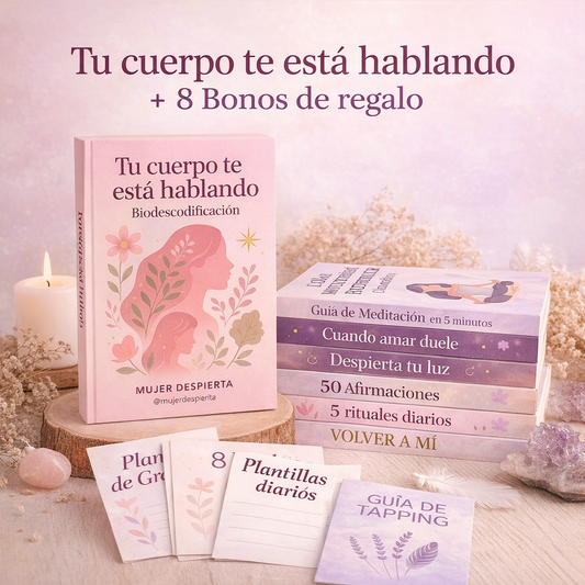 Ebook Tu cuerpo te está hablando + 8 Bonos de regalo exclusivos 🎁